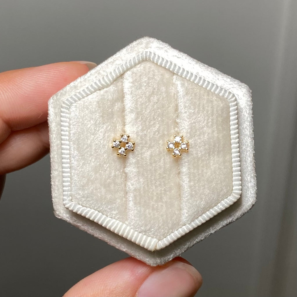 Mini Square Studs