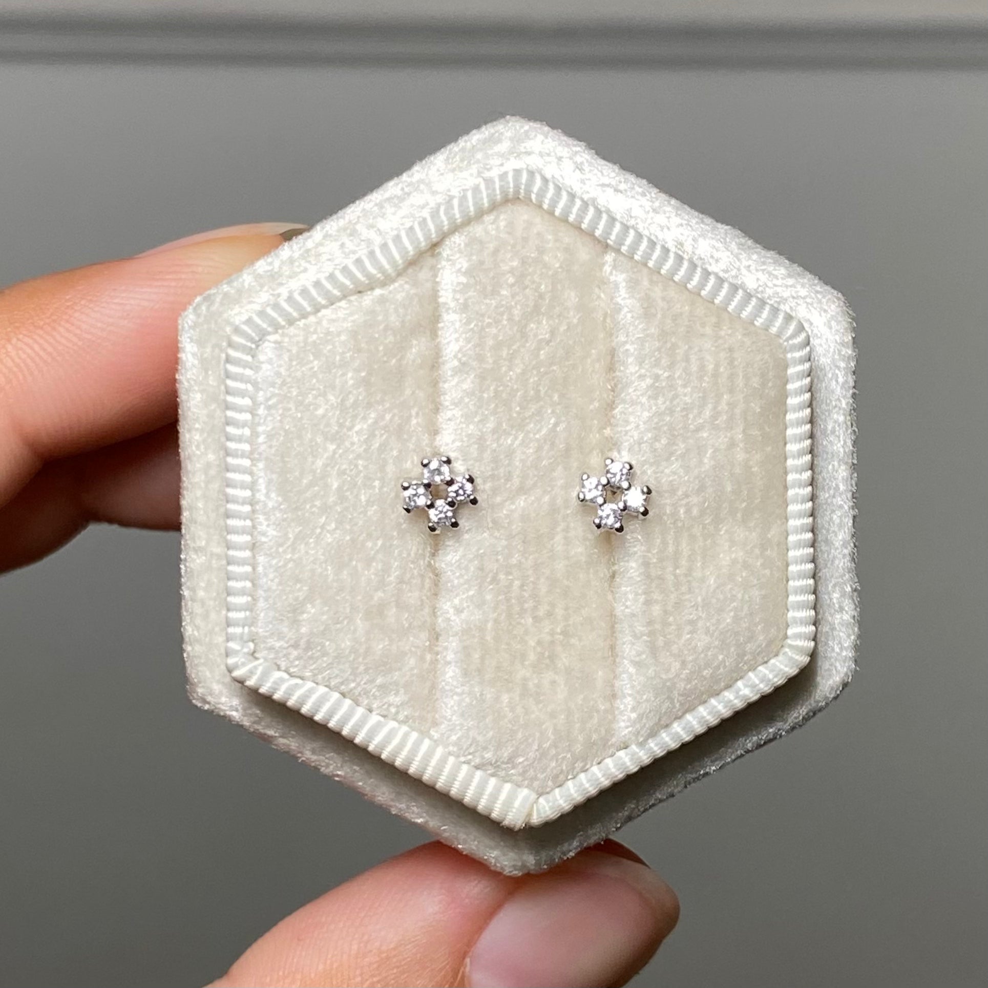 Mini Square Studs